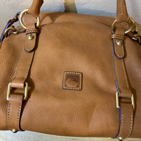 Dooney & Bourke Large Satchel in Natural - Picture 6 of 9